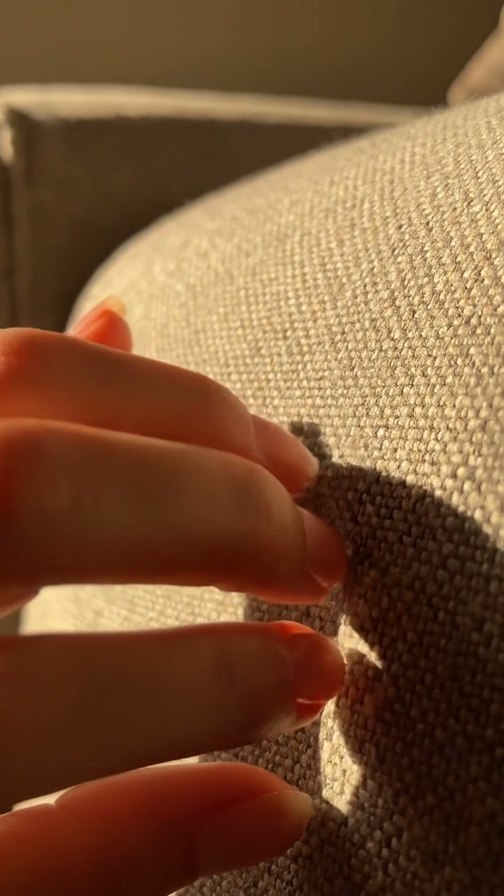 Close-up texture detail for vinyl and leather-look upholstery fabric planning